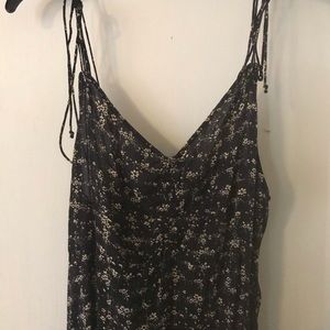 free people caught up printed slip